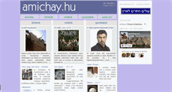 Desktop Screenshot of amichay.hu